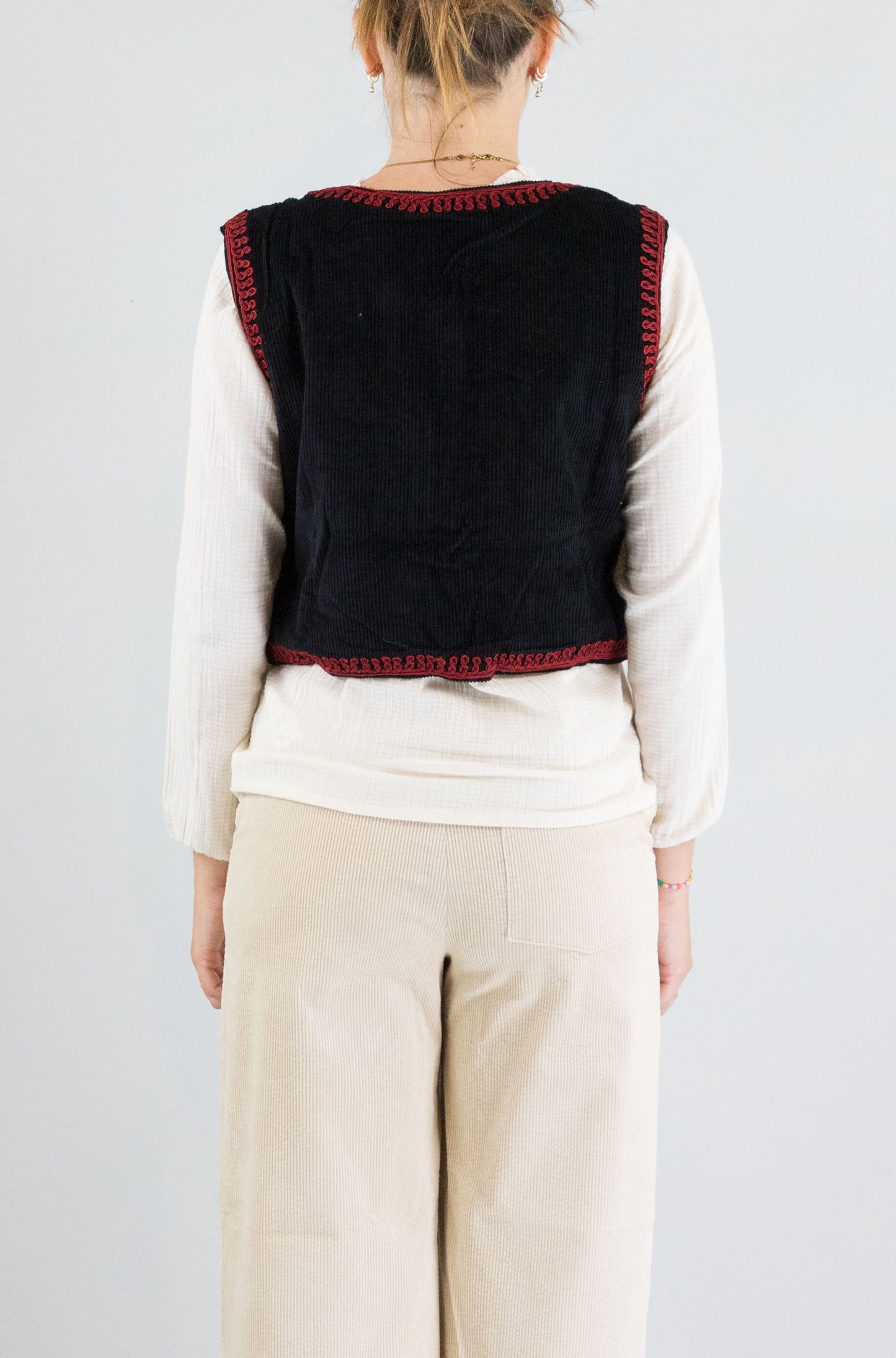 Vest Maison Hotel Noir da Donna francisco