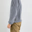 Felpa Gramicci Heater Grey da Uomo g5fu j055 thermal fleece crew