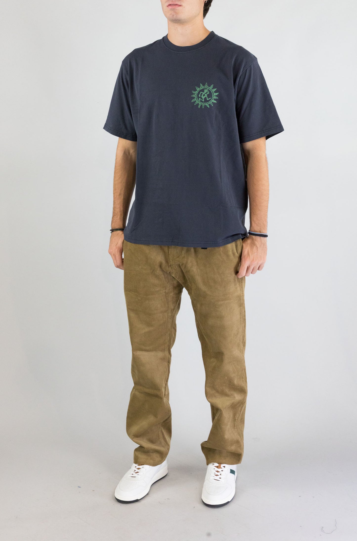 T-Shirt Gramicci Navy da Uomo g5fu t088 sun