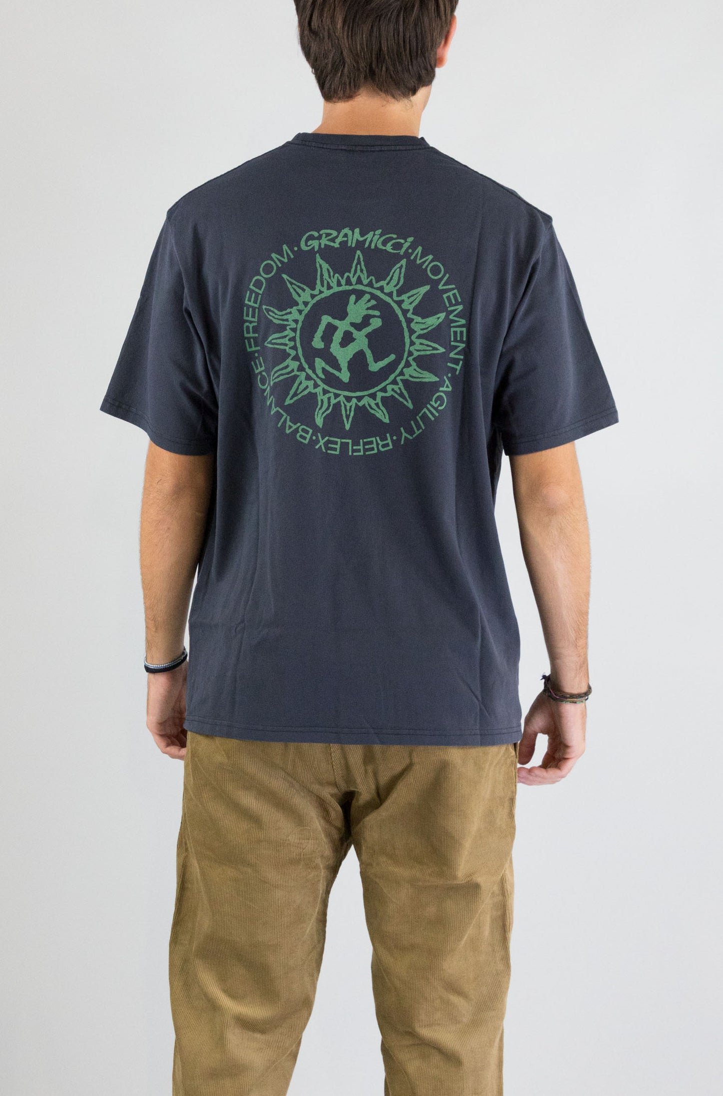 T-Shirt Gramicci Navy da Uomo g5fu t088 sun