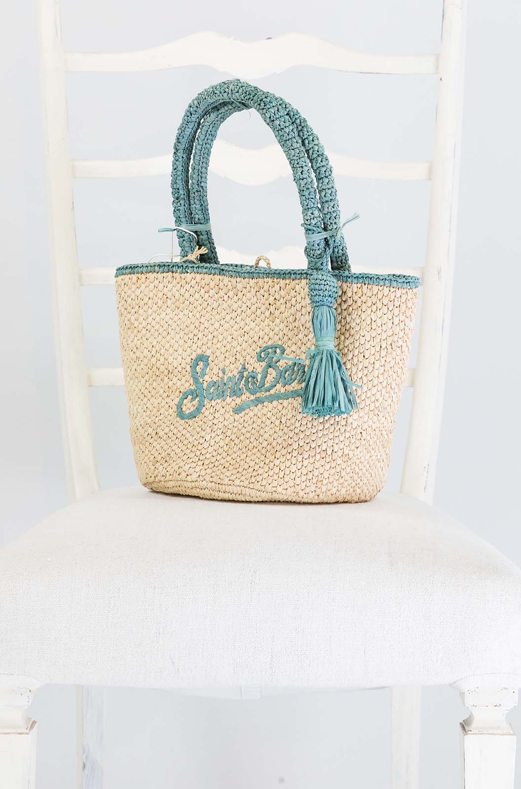 Borsa Mc2 Saint Barth 00221l da Donna mercy raffia mid