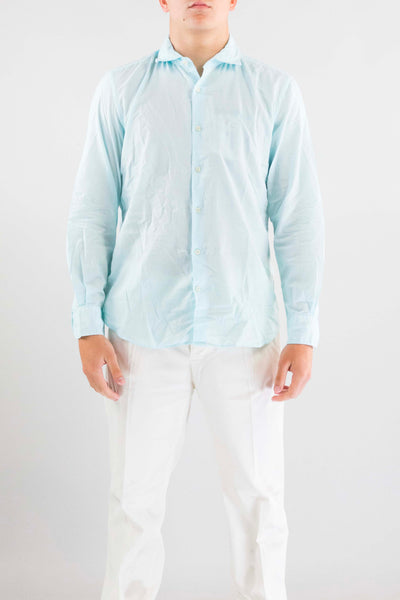 Camicia Mc2 Saint Barth Watergreen da Uomo chemise ice