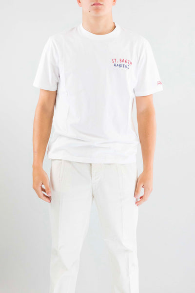 T-Shirt Mc2 Saint Barth 00320 Summer da Uomo portland