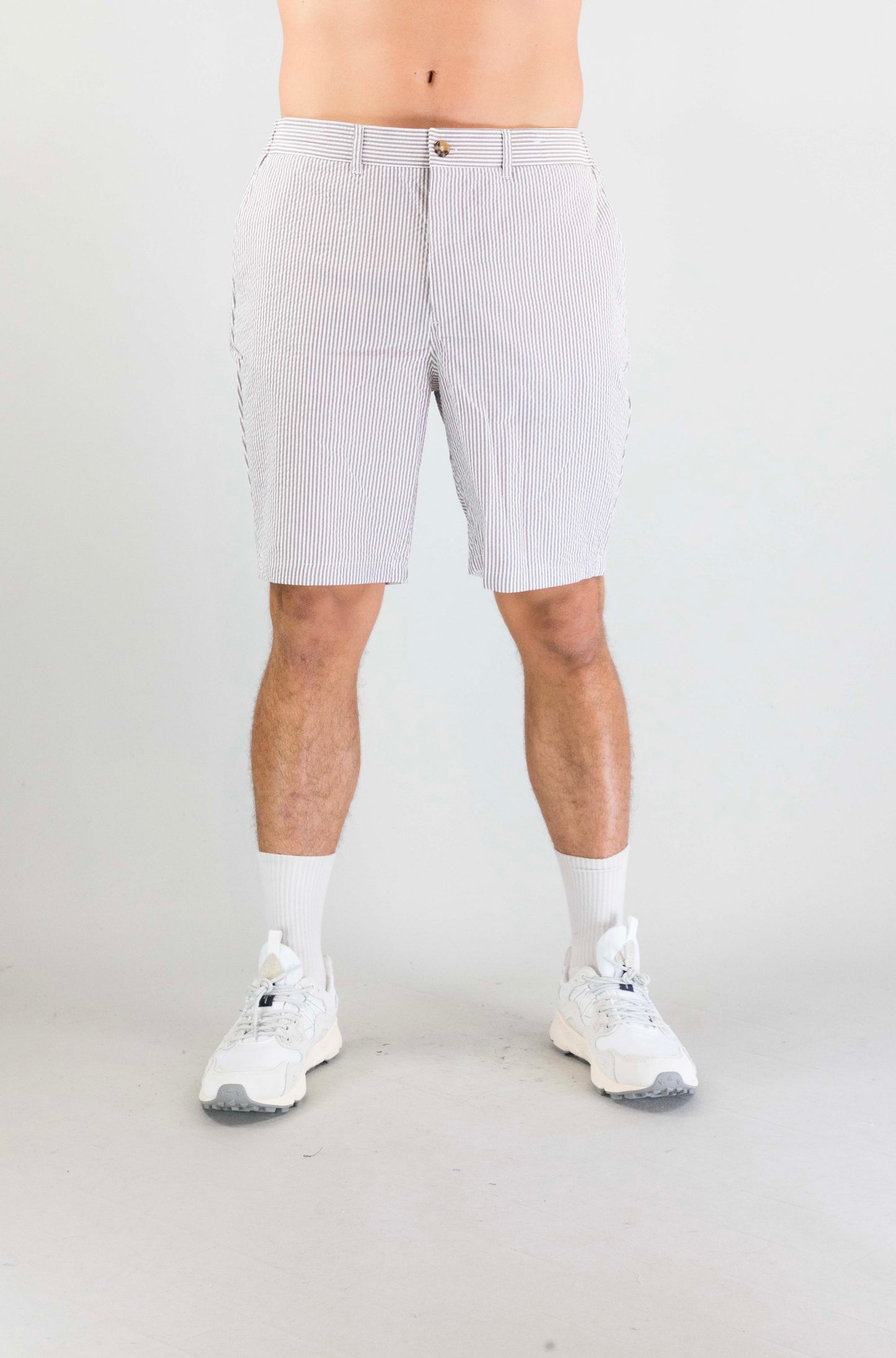 Pantalone Mc2 Saint Barth 00972l Seersucker da Uomo ischia