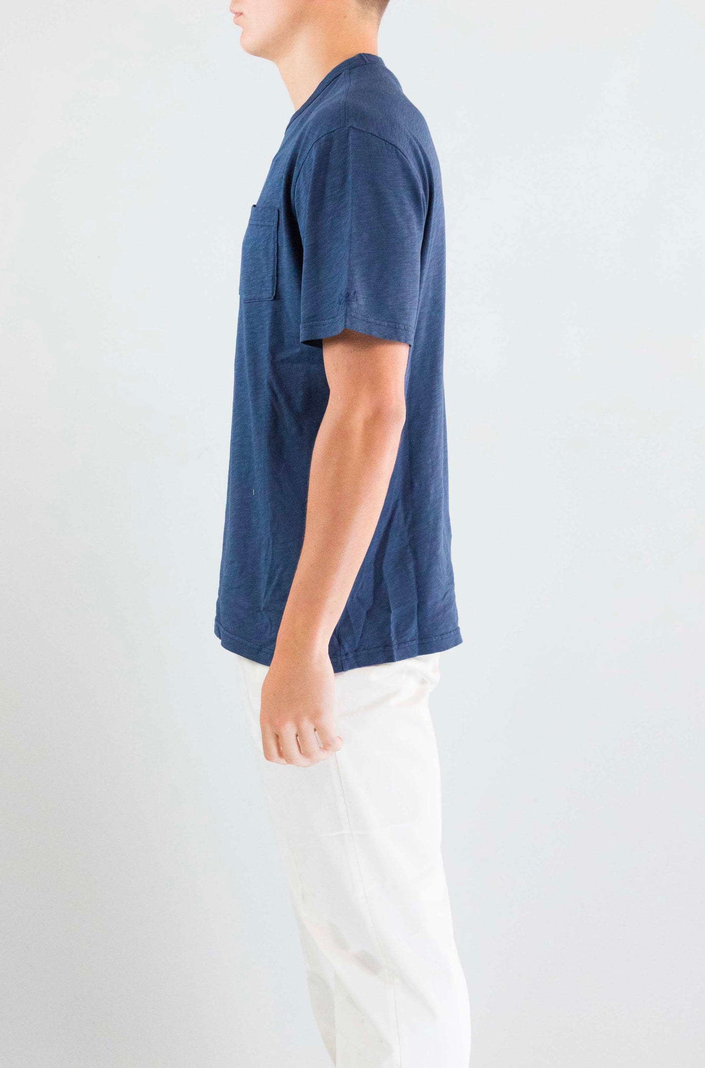 T-Shirt Mc2 Saint Barth Blu Navy da Uomo president
