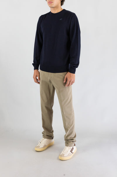 Maglia Kway K89 Blue da Uomo k2142ew sebastien merino