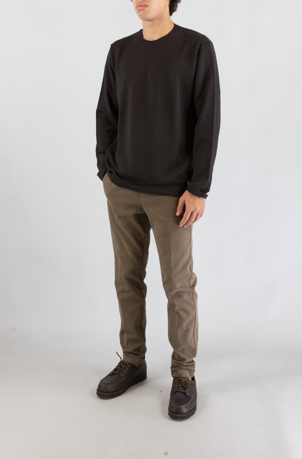 Maglia Slowear Marrone da Uomo 810234 zn204