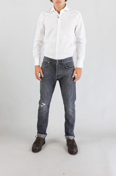 Pantalone Dondup Black da Uomo up563 dse377u mw4n