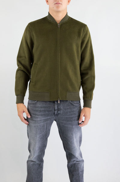 Giubbotto Mc2 Saint Barth Military da Uomo camden wool