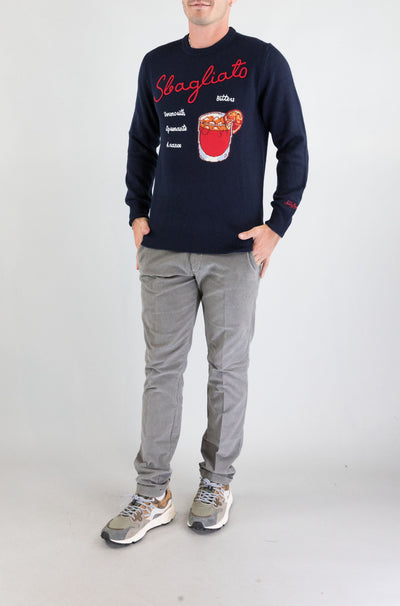 Maglia Mc2 Saint Barth Drink Sbagliato da Uomo heron