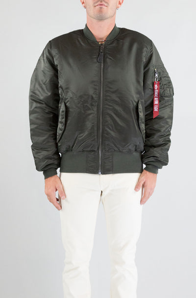 Giubbotto Alpha Industries Rep Grey da Uomo f100101 ma-1 heritage