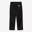 Pantalone Carhartt Wip Black Rinsed da Uomo i034907 simple
