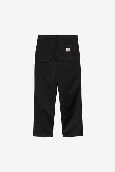 Pantalone Carhartt Wip Black Rinsed da Uomo i034907 simple