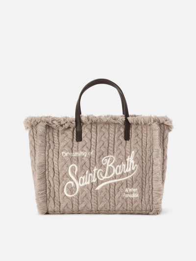 Borsa Mc2 Saint Barth Cable 11 da Donna colette wool braid n