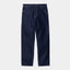 Pantalone Carhartt Wip Blue One Wash da Uomo i022947