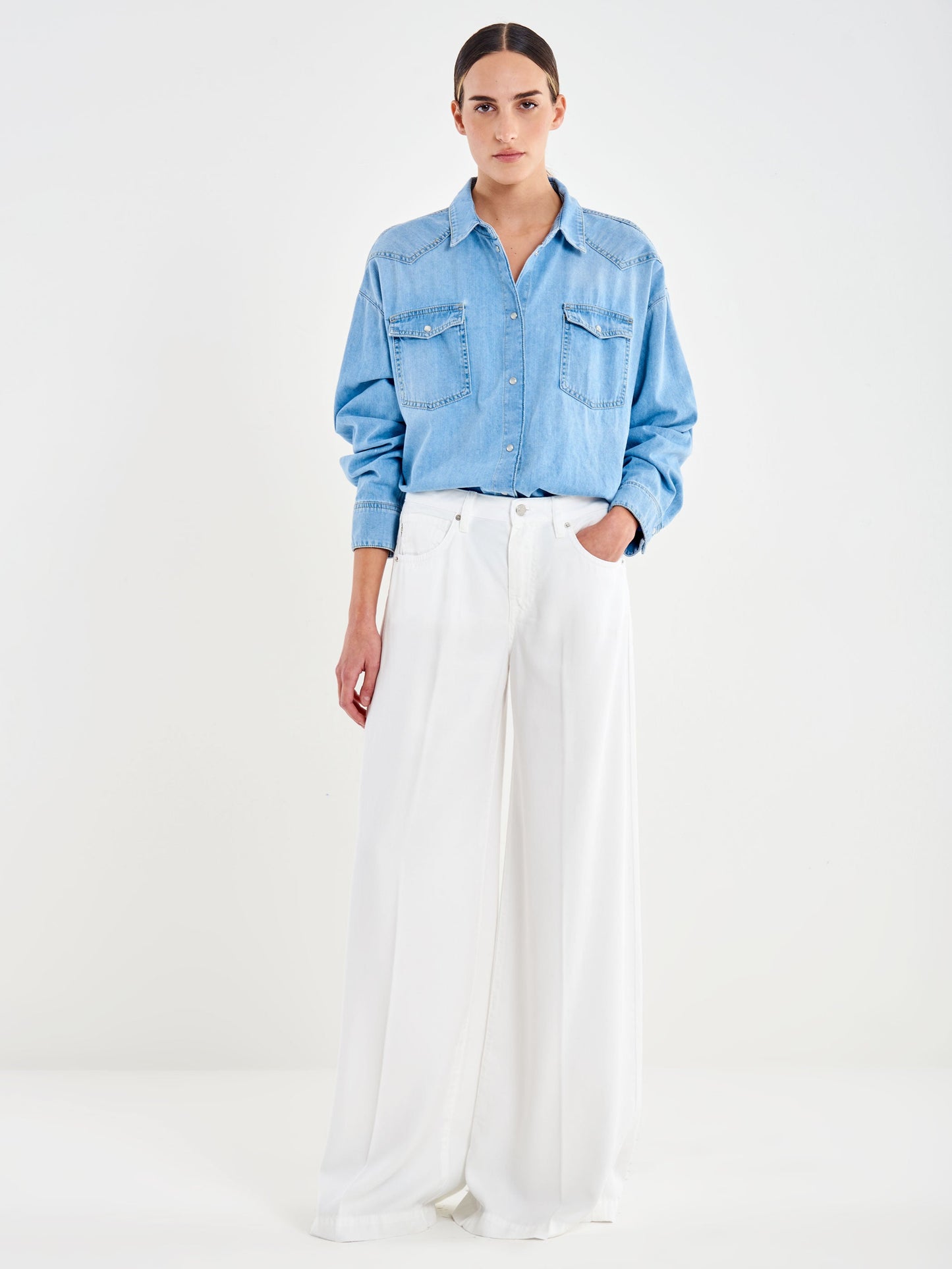 Camicia Vicolo Denim da Donna dab5163 melina