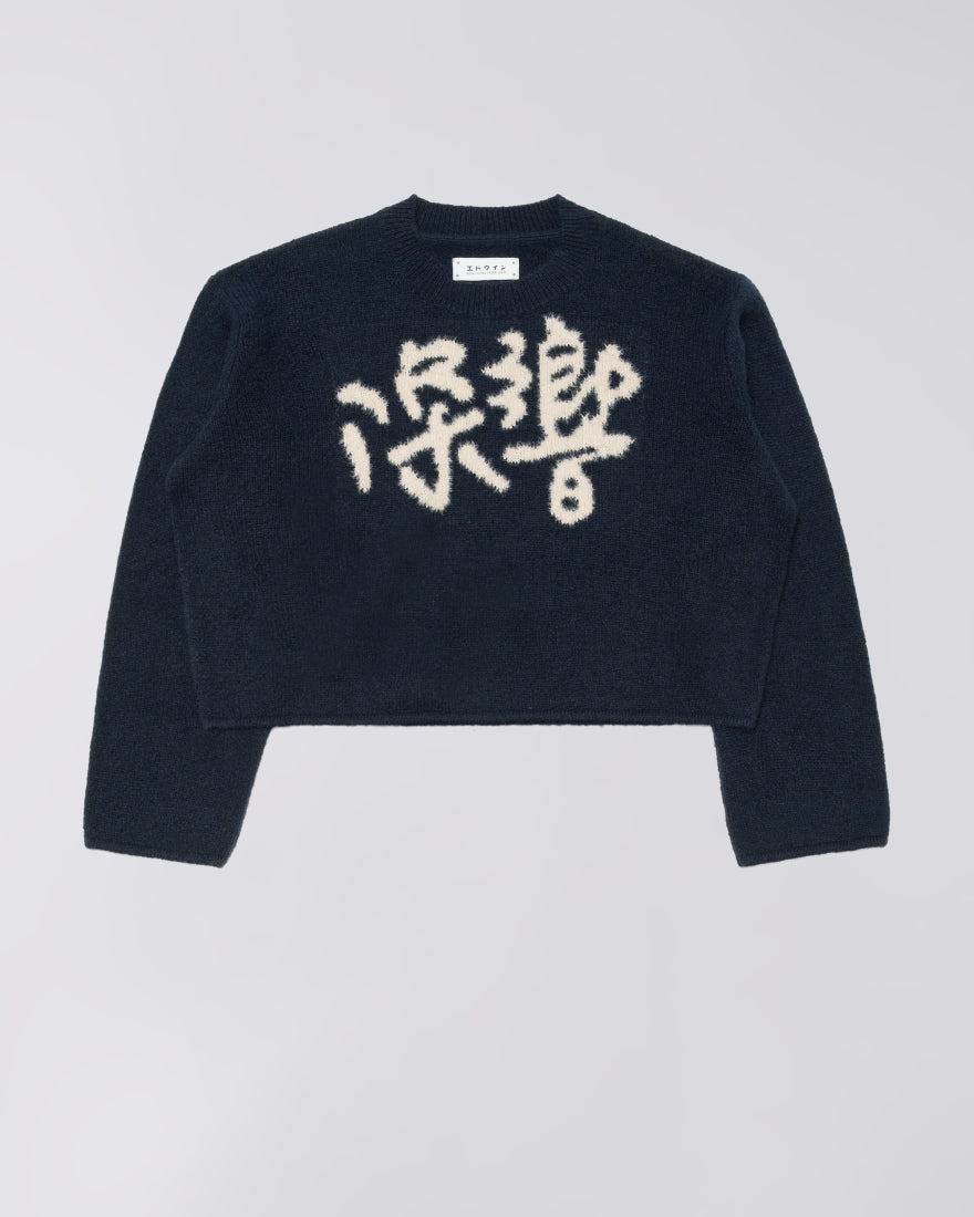 Maglia Edwin Navy da Donna i037512 gill eko
