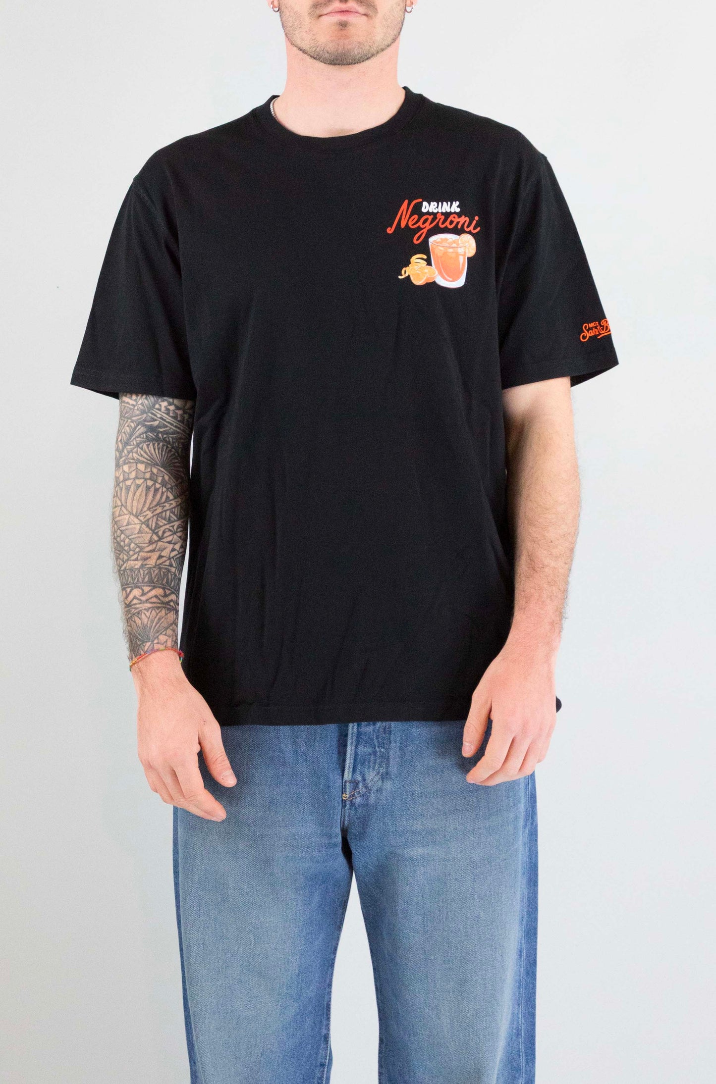 T-Shirt Mc2 Saint Barth Drink Negroni da Uomo portland