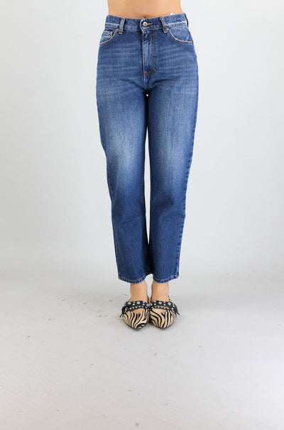 Jeans Solotre Denim Blu da Donna m1f0112
