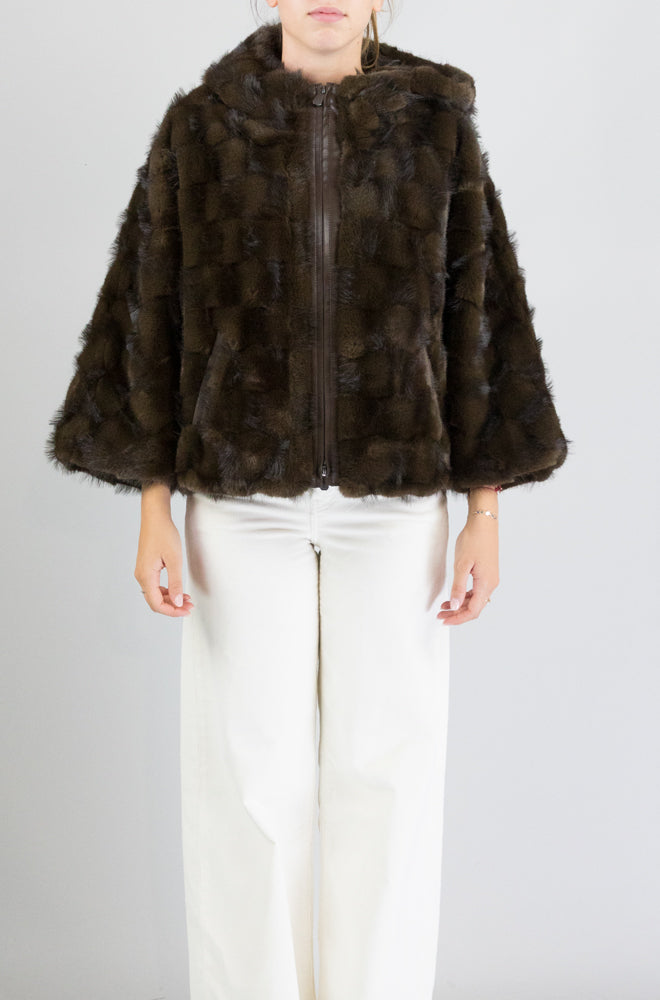 Giubbotto Pinko Marrone da Donna cadetia