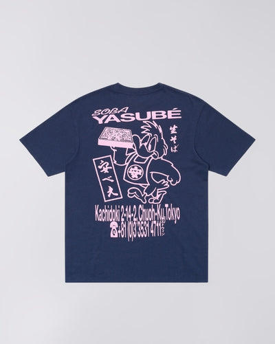T-Shirt Edwin Maritime Blue da Uomo i037351 soba yasube