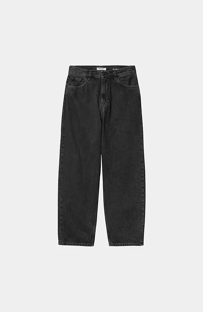 Pantalone Carhartt Wip Black Stone Washed da Donna i035892