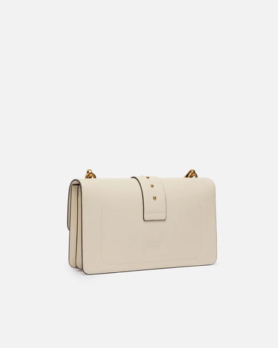 Borsa Pinko Beige da Donna love one classic st cl vitello seta