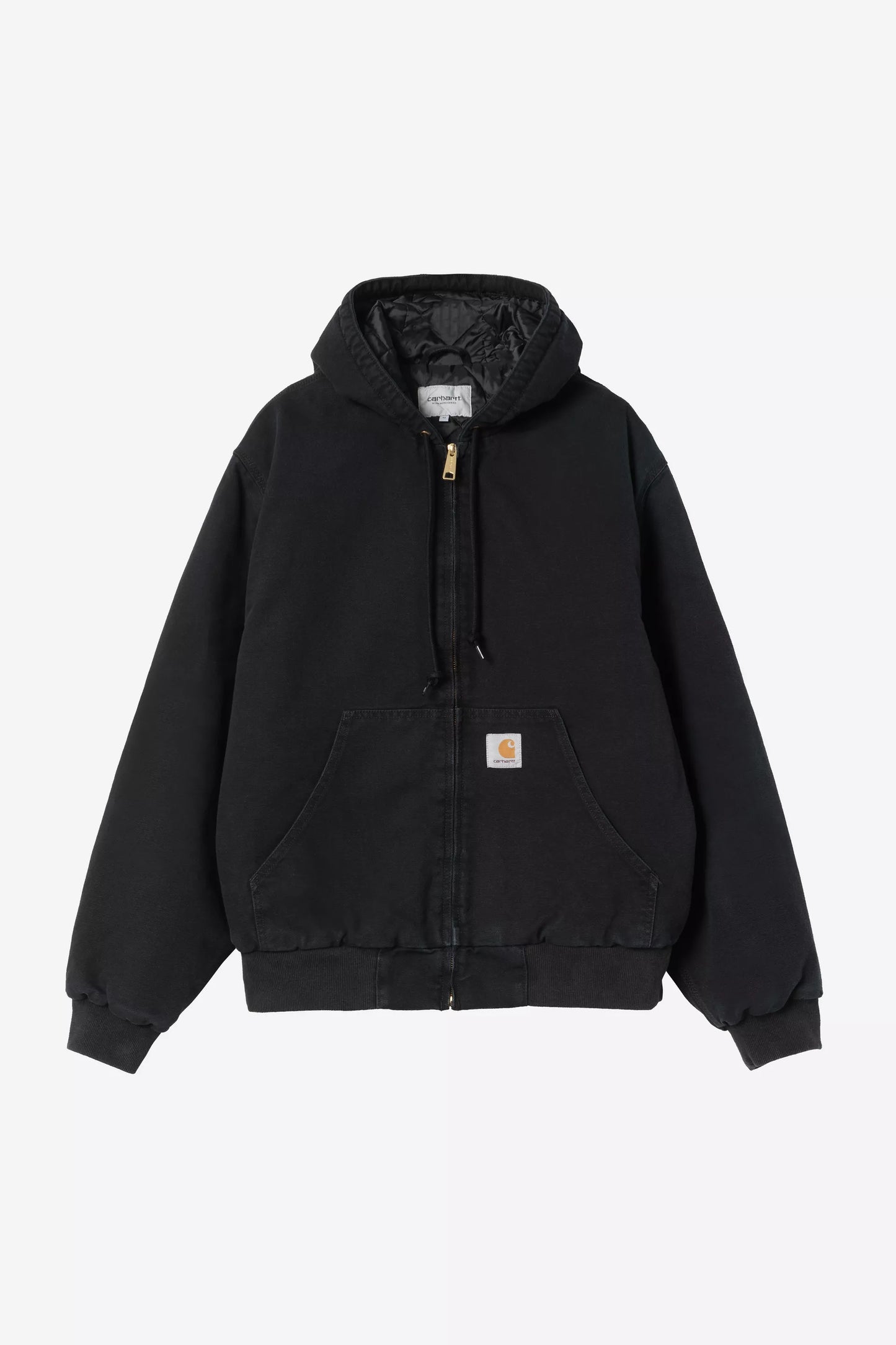 Giubbotto Carhartt Wip Black Stone Canvas da Uomo i035891