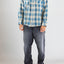 Camicia Found Blue da Uomo sr01012