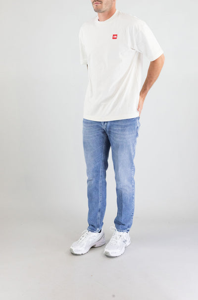 T-Shirt The North Face White Dune da Uomo nf0a8eg5qli10 tnf rb