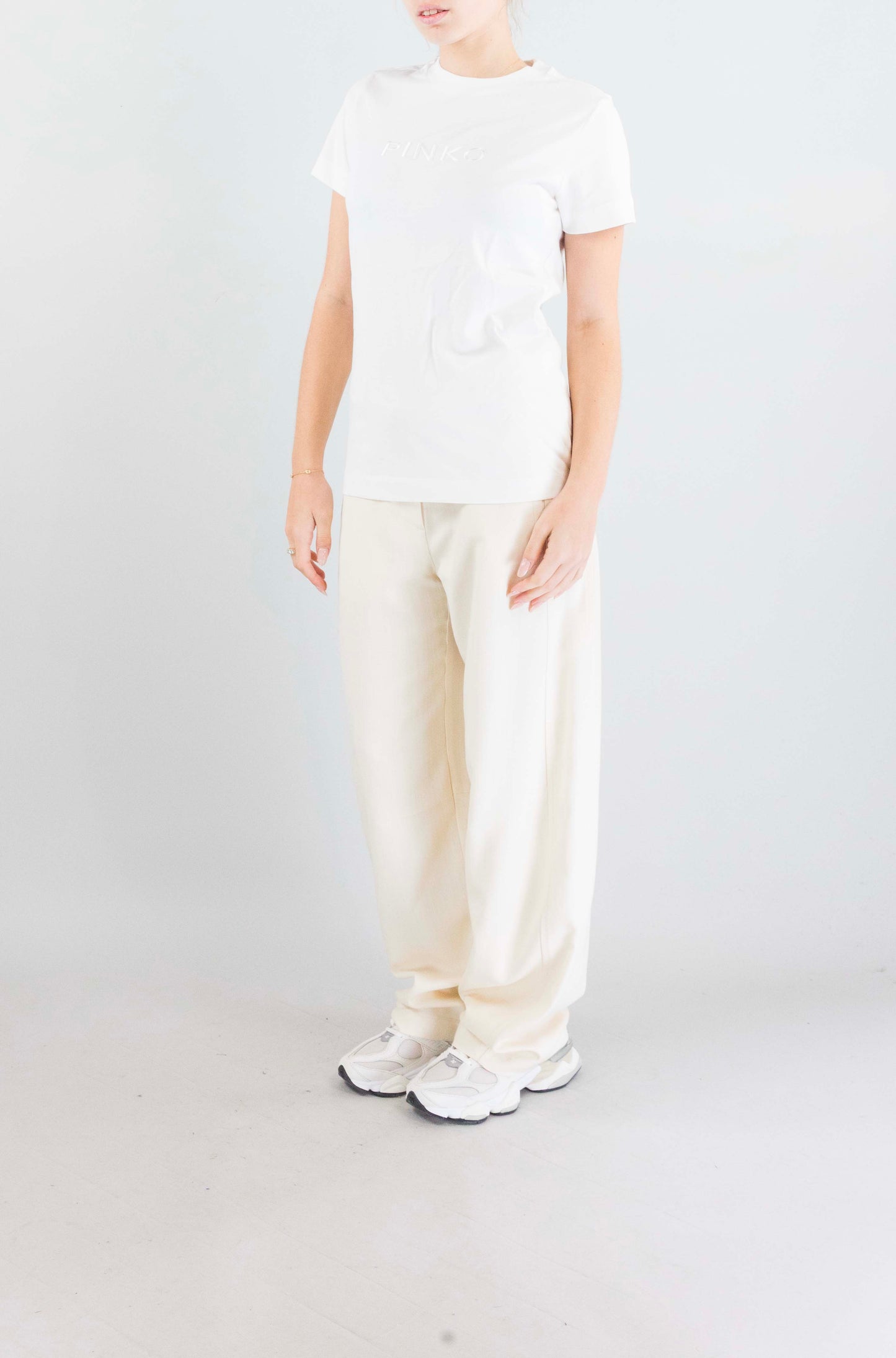 T-Shirt Pinko White da Donna start