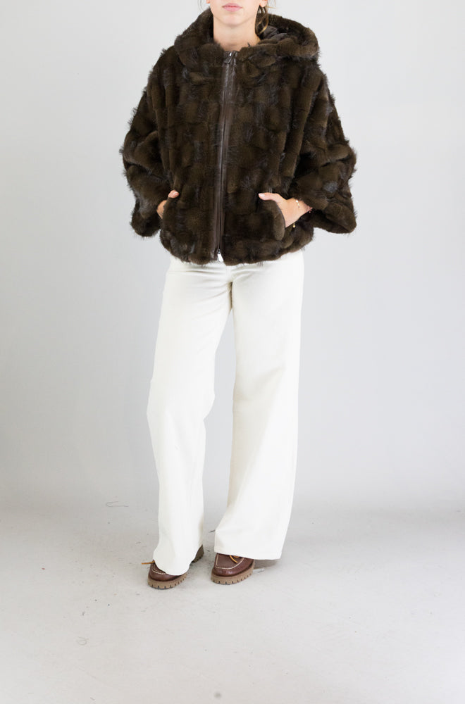 Giubbotto Pinko Marrone da Donna cadetia