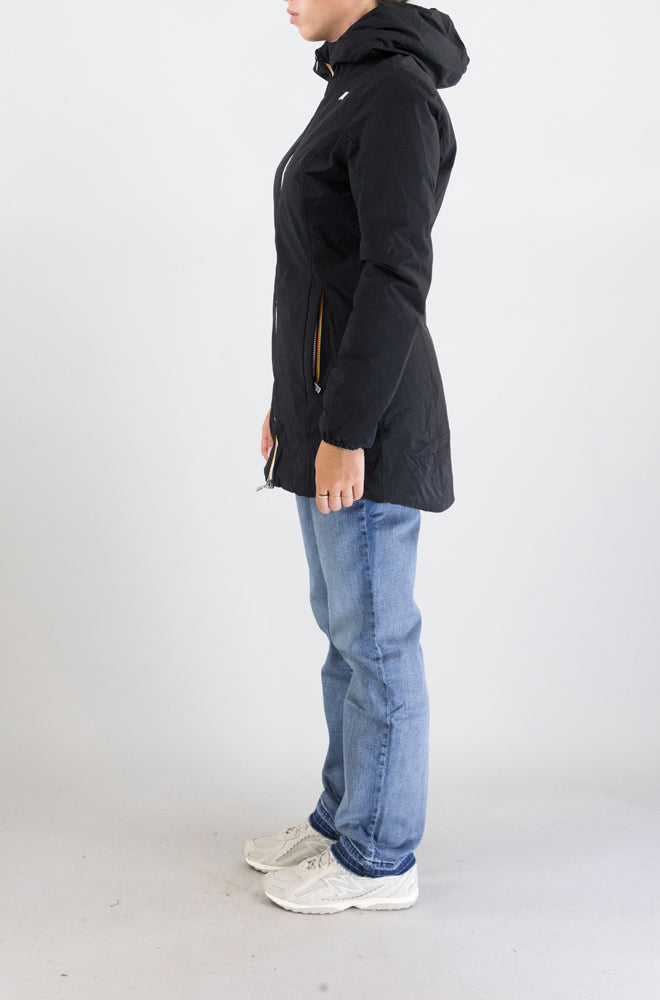 Giubbotto Kway A3c Black Blue da Donna k6128uw denise st warm double