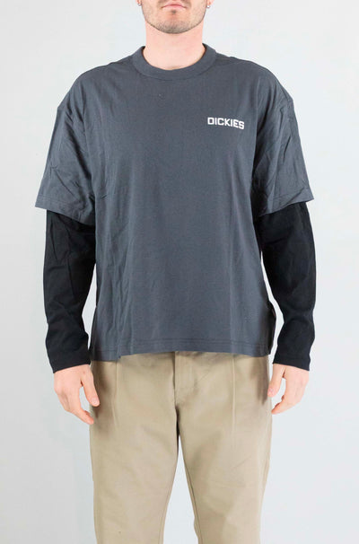 T-Shirt Dickies Black da Uomo dk0a88jfblk payson