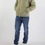 Felpa Kway D07 Green Blue da Uomo k8142yw jack spacer nylon double