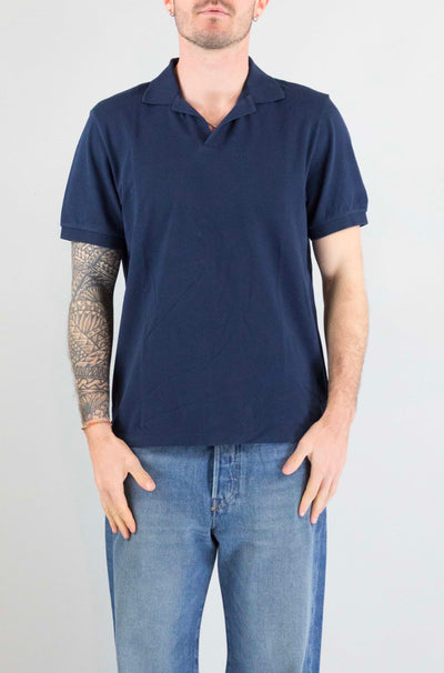 Polo Mc2 Saint Barth Blue Navy da Uomo charles