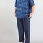 Camicia Universal Work Indigo da Uomo 34162 block print camper