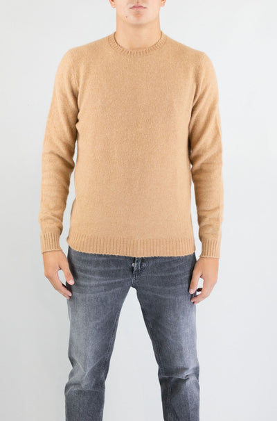 Maglia Mc2 Saint Barth Camel da Uomo regent alpaca