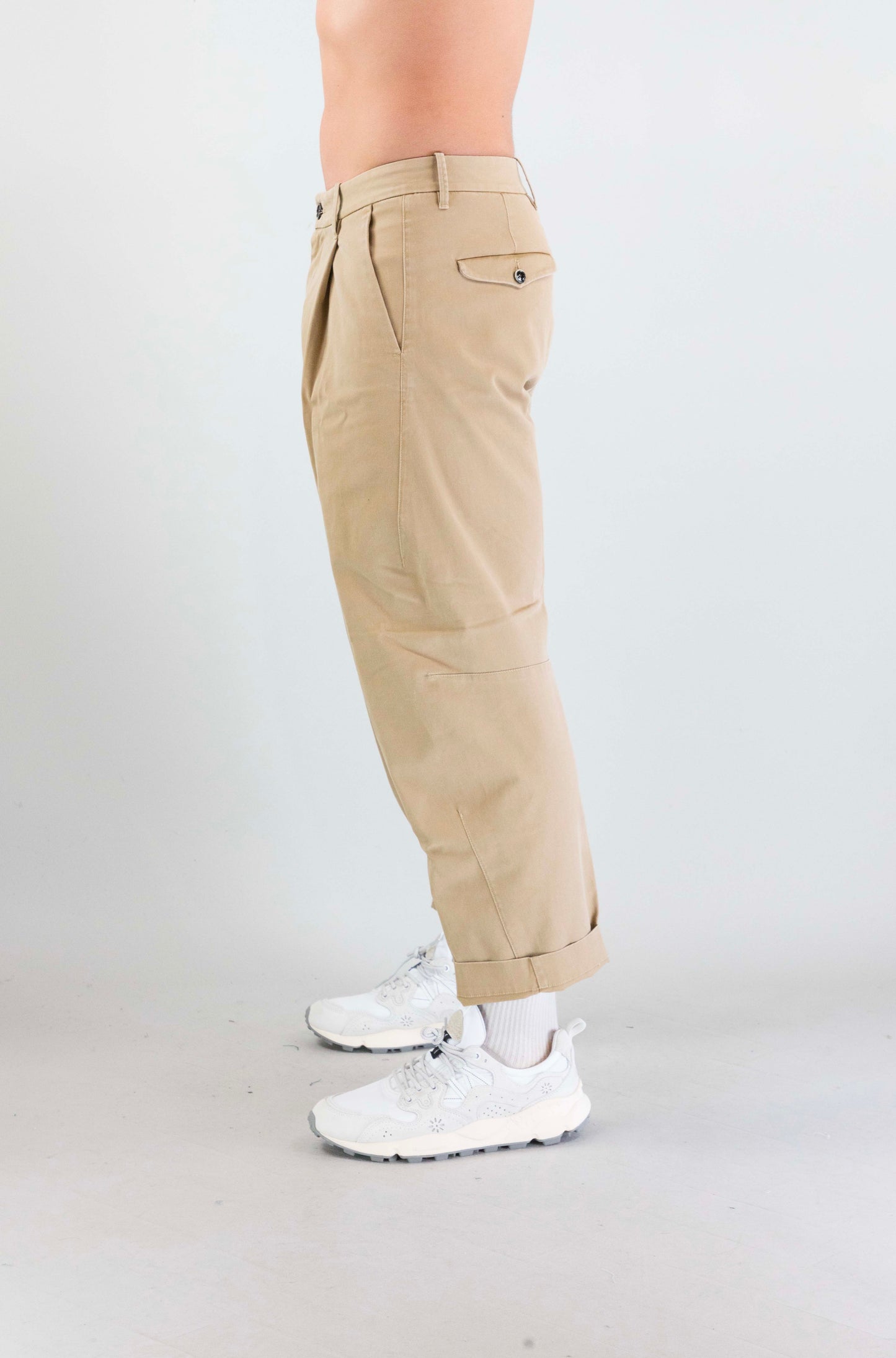 Pantalone Nine In The Morning Beige da Uomo gig30 giulio squad