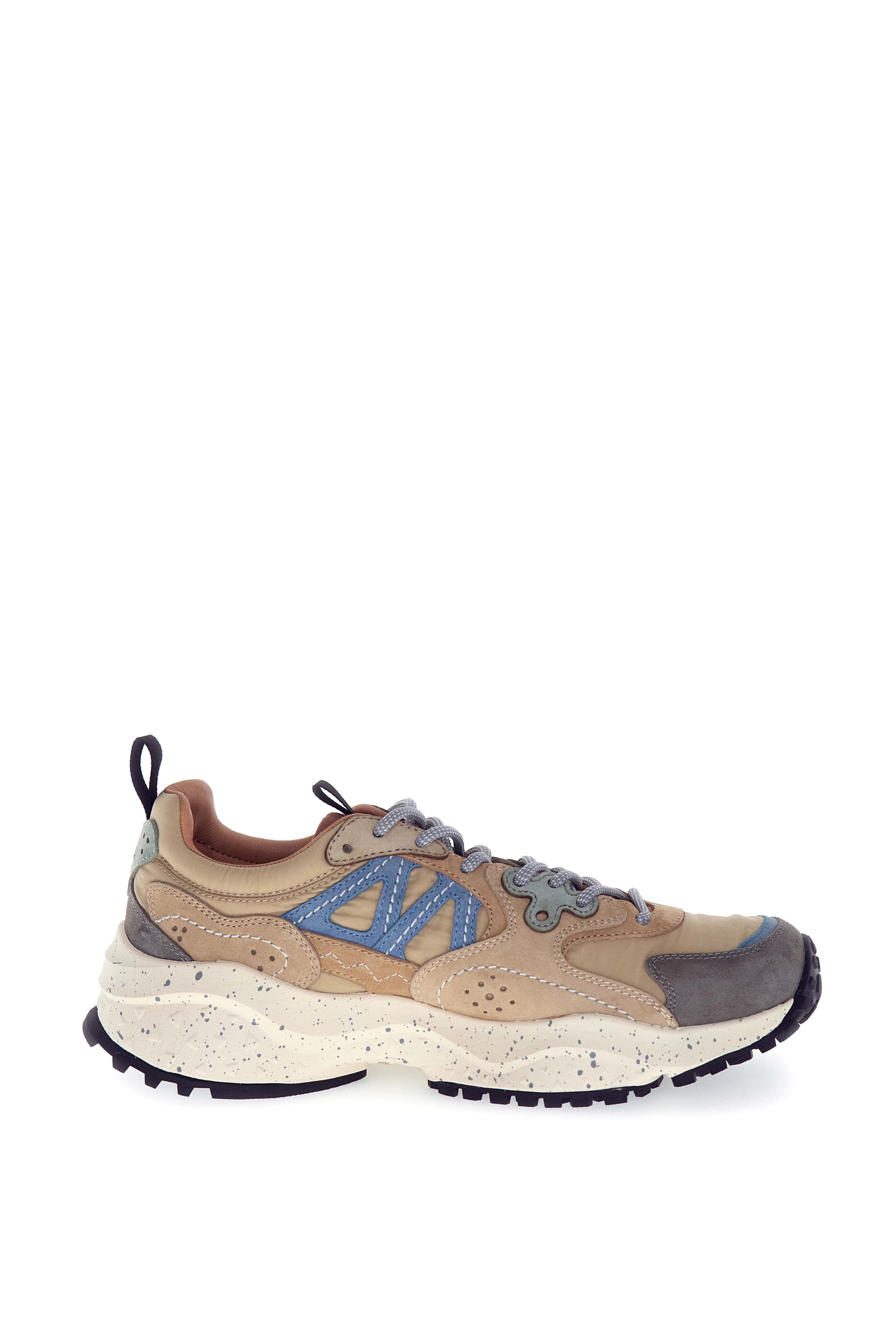 Scarpa Flower Mountain Beige Milk Light Brown da Uomo 2019507 01 solin