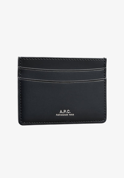 Portacarte Apc Noir da Uomo pxawv h63028 porte cartes andre