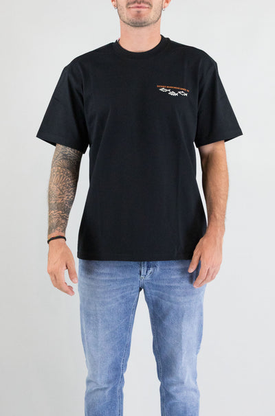 T-Shirt Dickies Nero da Uomo dk0a87qgblk