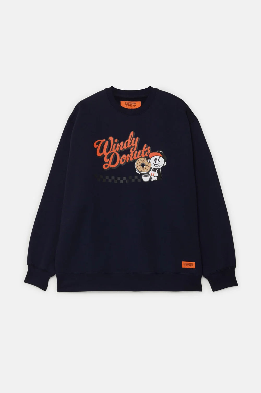 Felpa Universal Overall Navy da Uomo U2633250 WINDY JR DONUT SWEAT