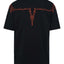 T-Shirt Marcelo Burlon Nero da Uomo CMAA018F23JER0041020