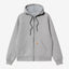Felpa Carhartt Wip Grey Heater da Uomo i032935 car lux