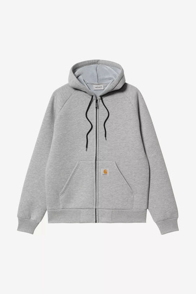 Felpa Carhartt Wip Grey Heater da Uomo i032935 car lux