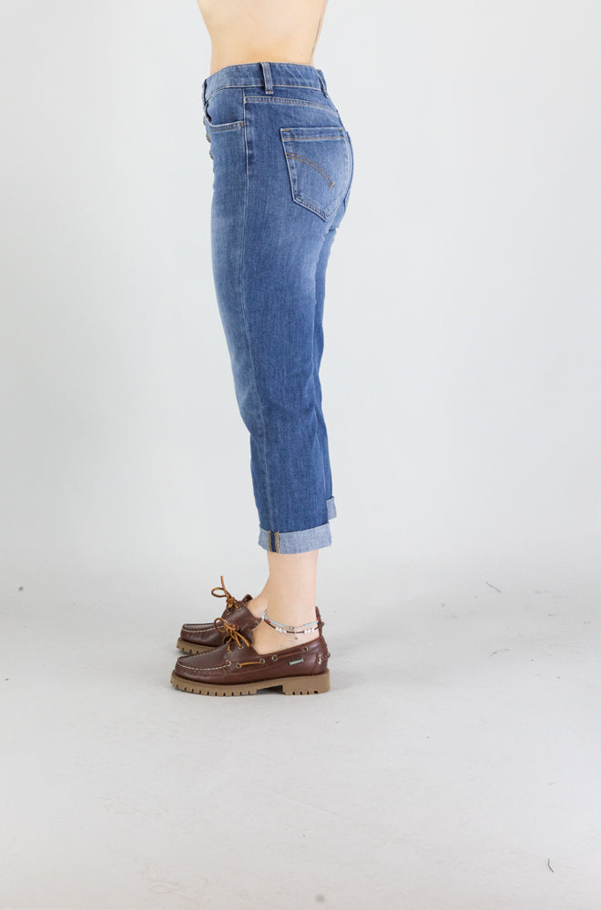Jeans Dondup Blue da Donna dp268 ds0107d mr9 koons