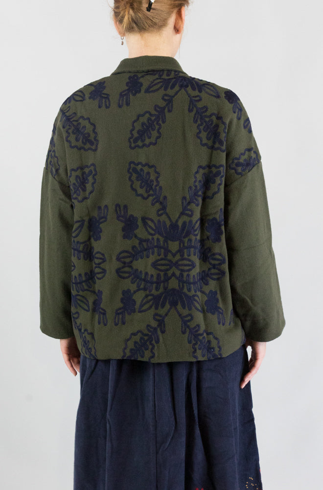 Giacca Francesca B Verde Militare da Donna gia smilla fel