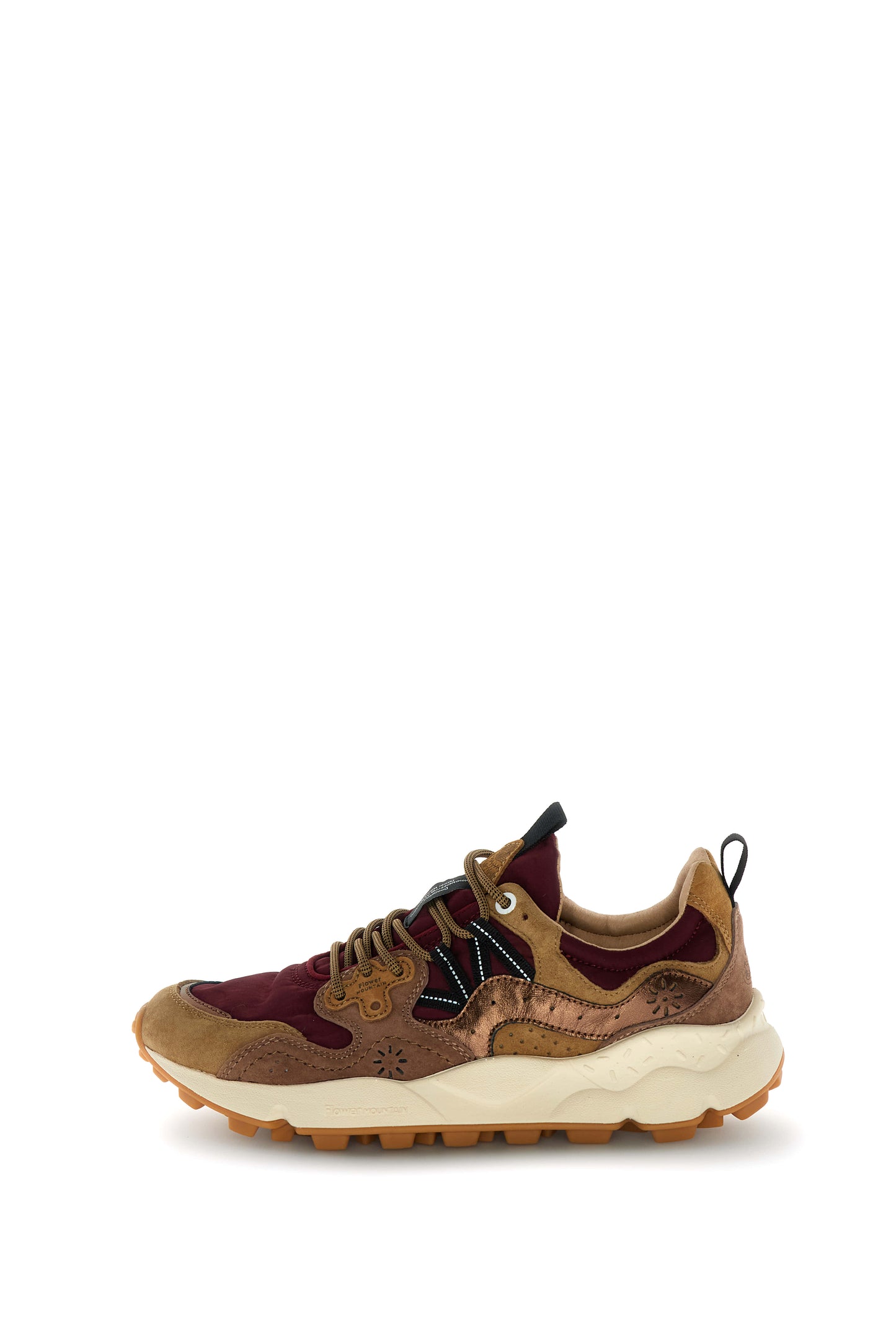 Scarpa Flower Mountain Oak Bordeaux Bronze da Donna 2017818 2d43 yamano 3 suede nylon laminated
