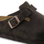 Scarpa Birkenstock mocha da Uomo 0660463 plantare morbido